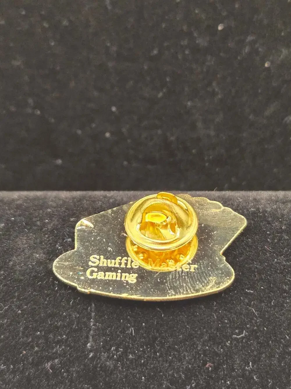Shuffle Master Gaming Let It Ride Casino Poker Enamel Lapel Pin